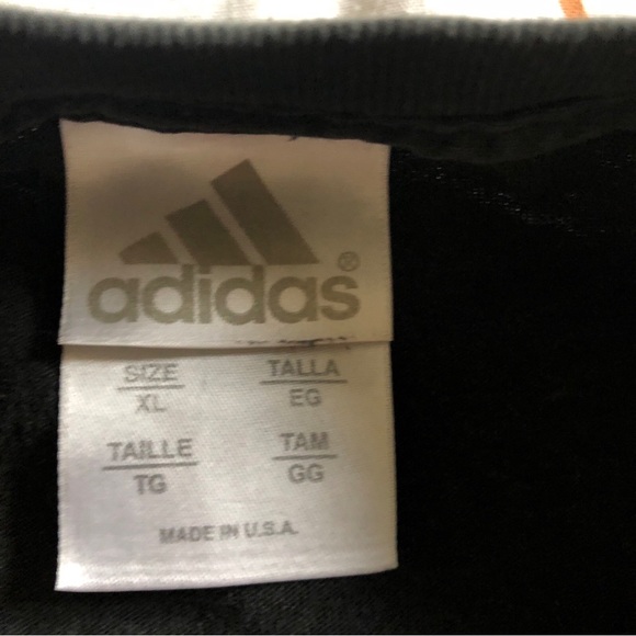 Vintage Adidas T Shirt Mens XL Made in USA - Picture 3 of 4